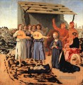 Nativity Italienischen Renaissance Humanismus Piero della Francesca